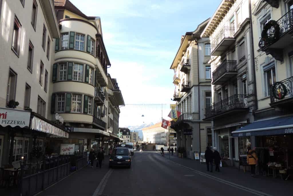 Ruas de Interlaken