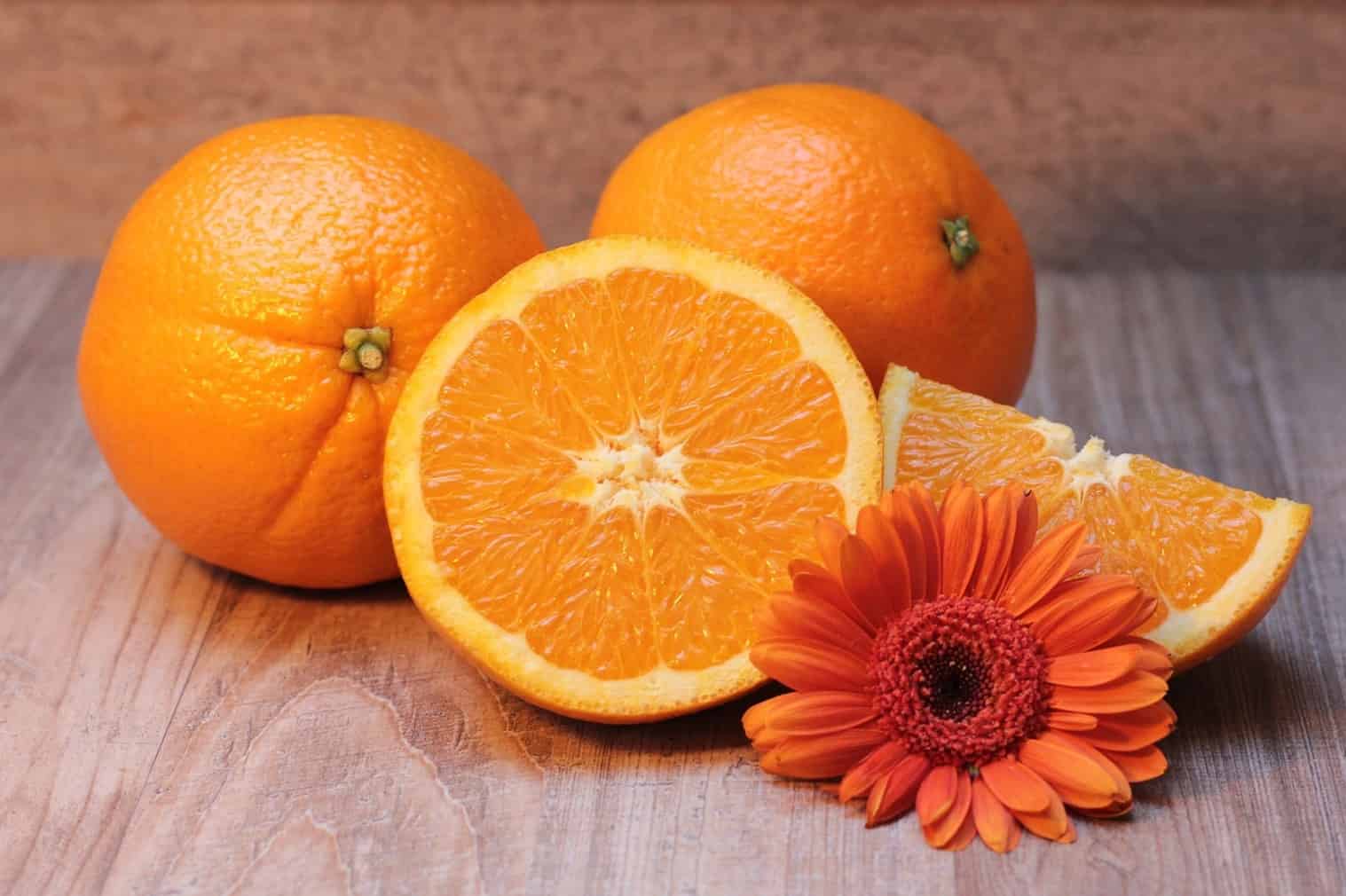 Alimentação inverno laranja