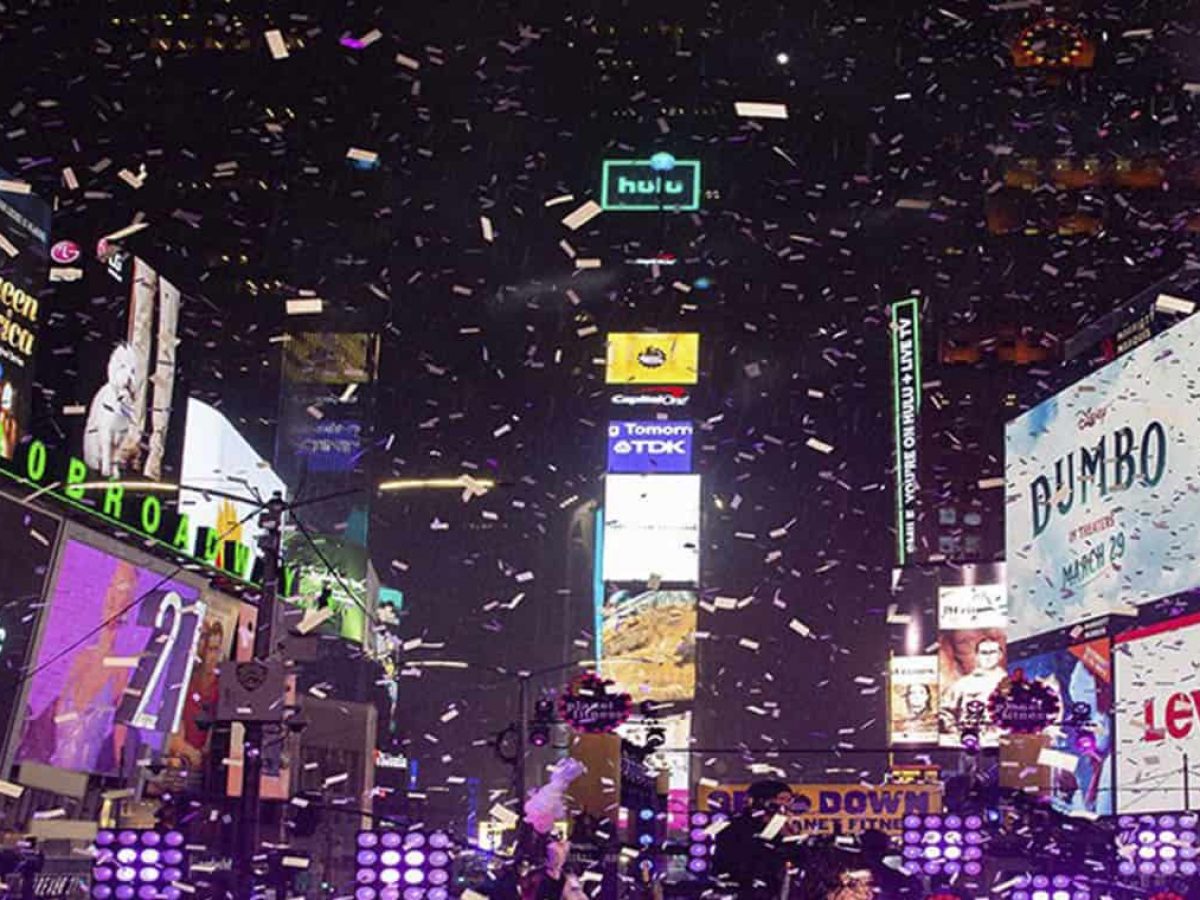 Times Square no Ano Novo: veja como é de verdade!