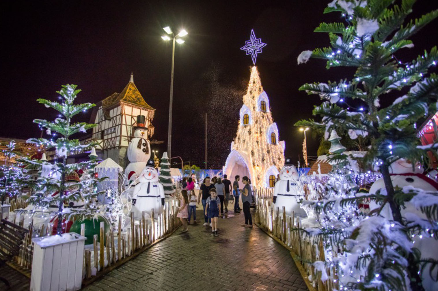 Decoração de Natal em Blumenau