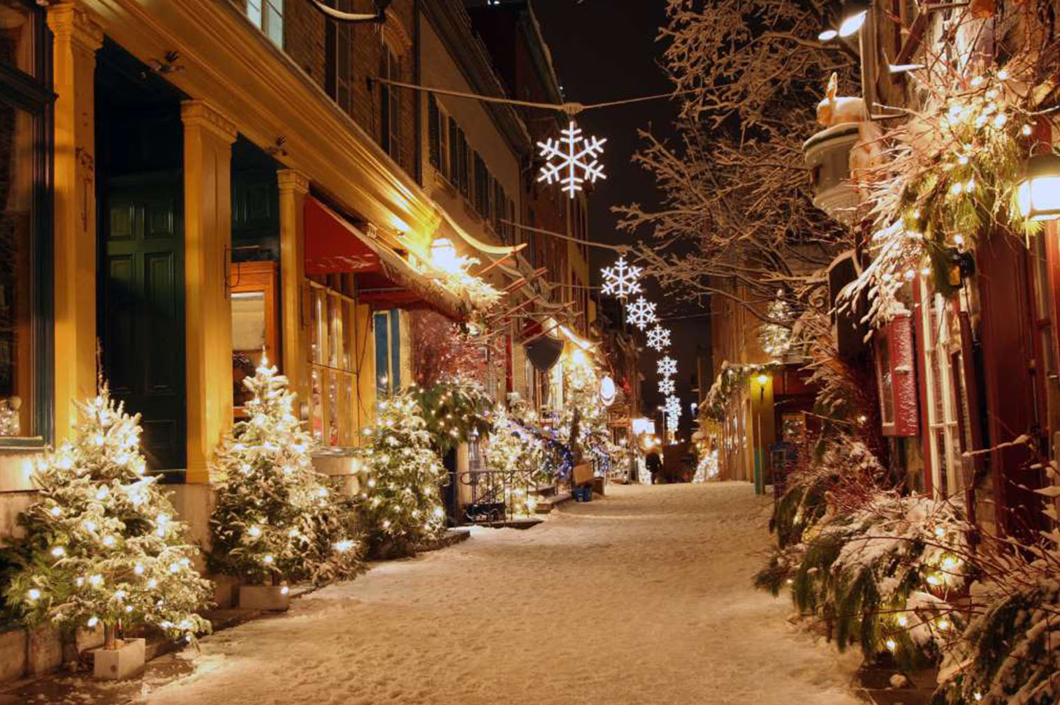 Natal em Quebec Canadá
