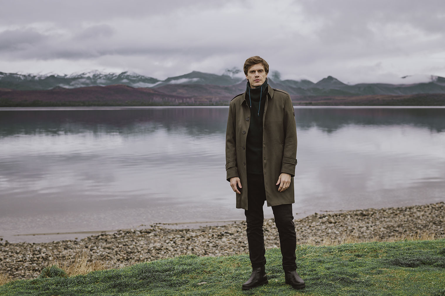 fleece em visual elegante masculino