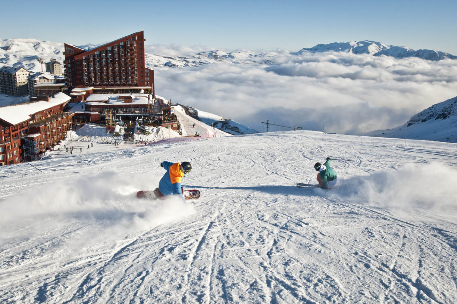 Esportes na neve Valle Nevado