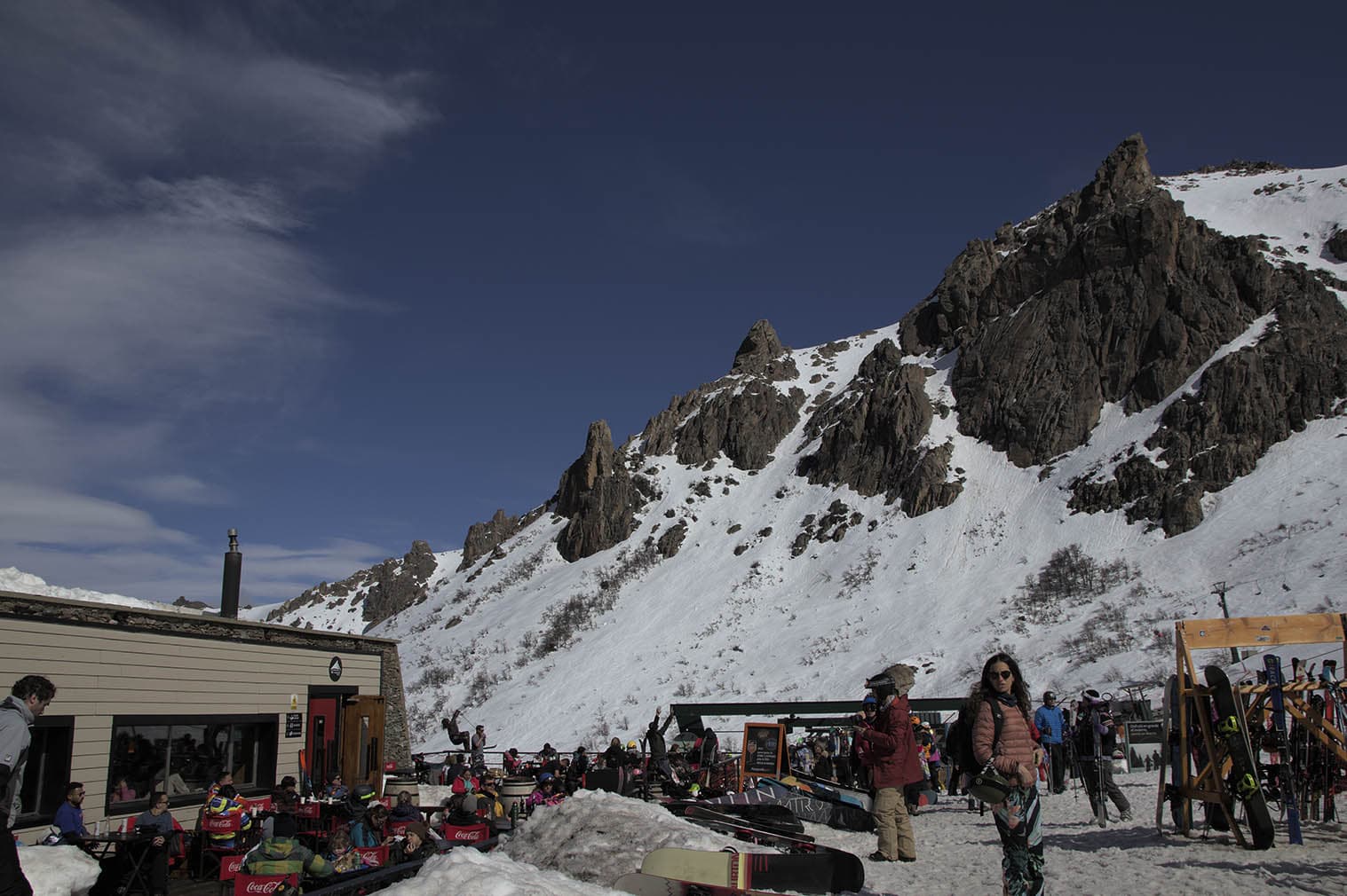 Neve Cerro Catedral Bariloche