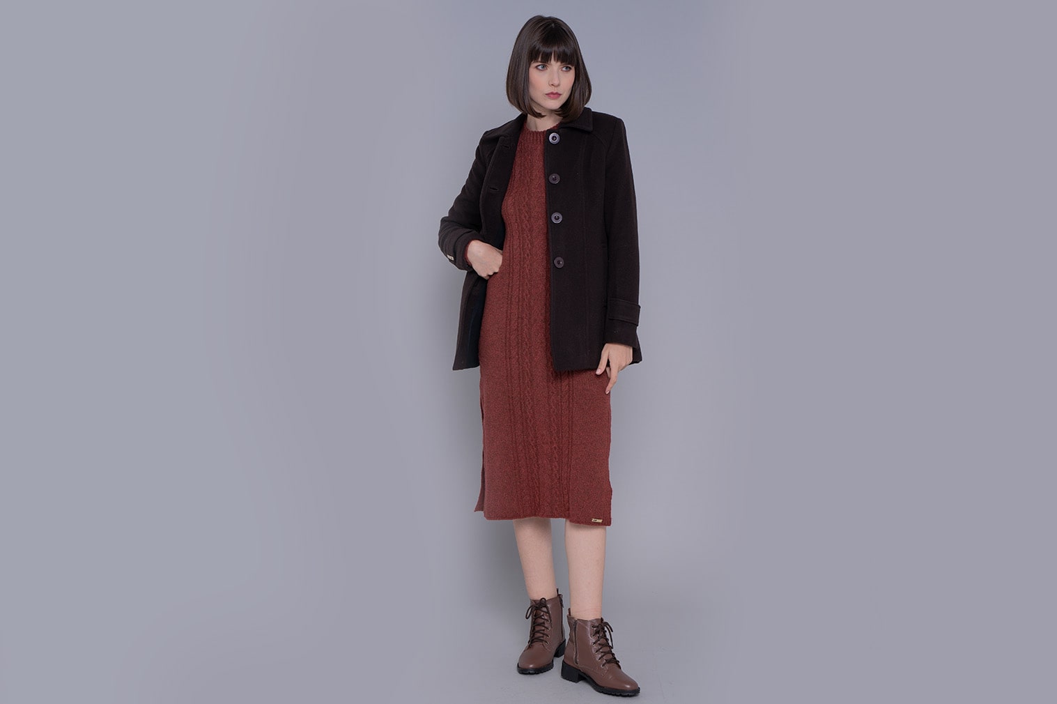 botas para usar com vestido