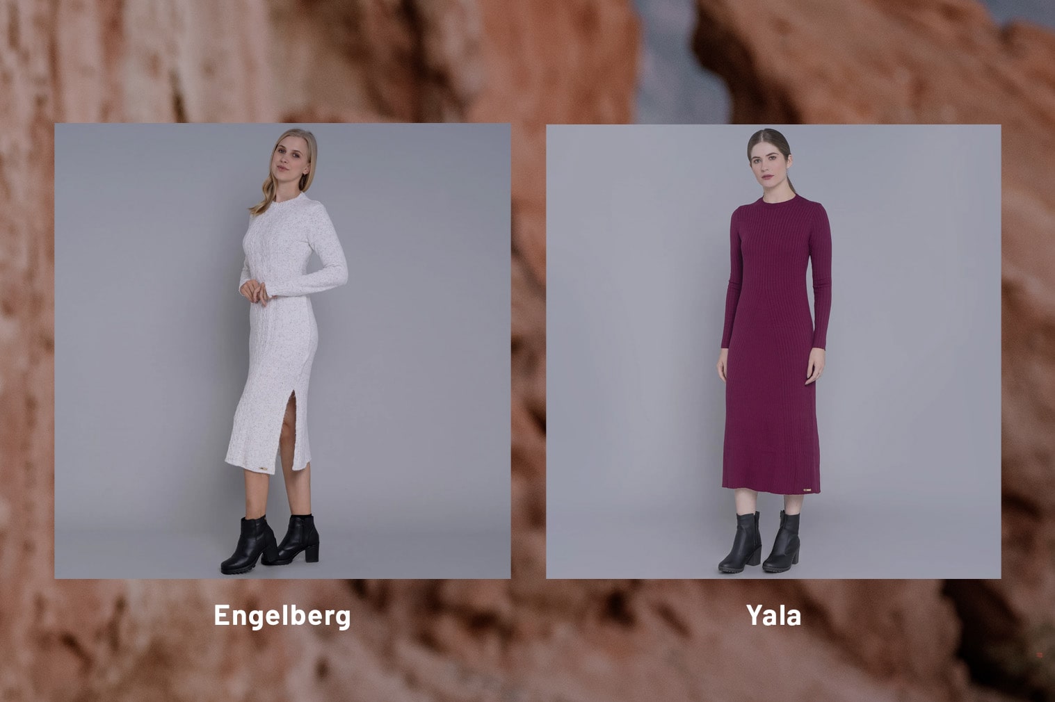 vestidos femininos da fiero em trico